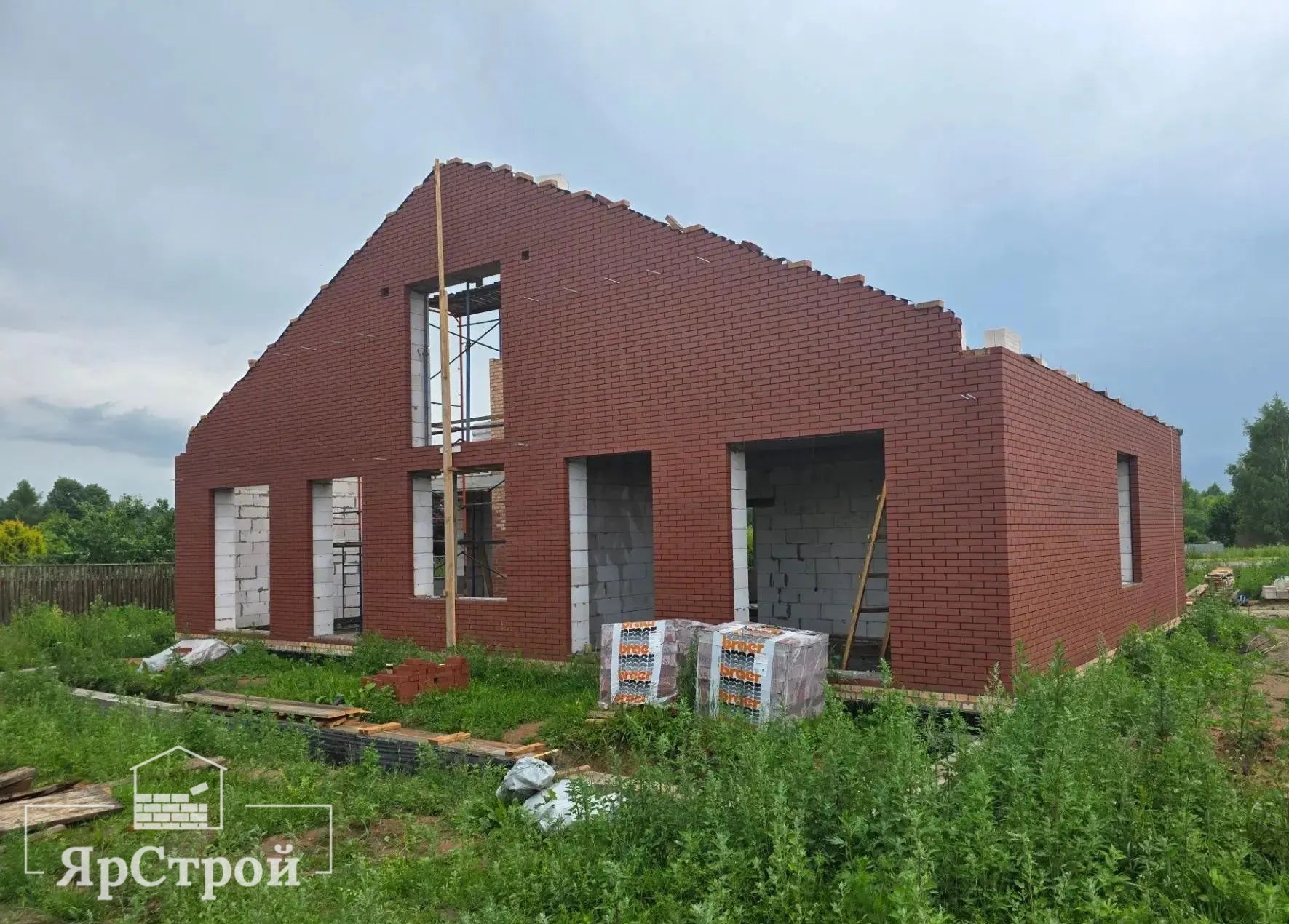 Одноэтажный дом в д. Комарово